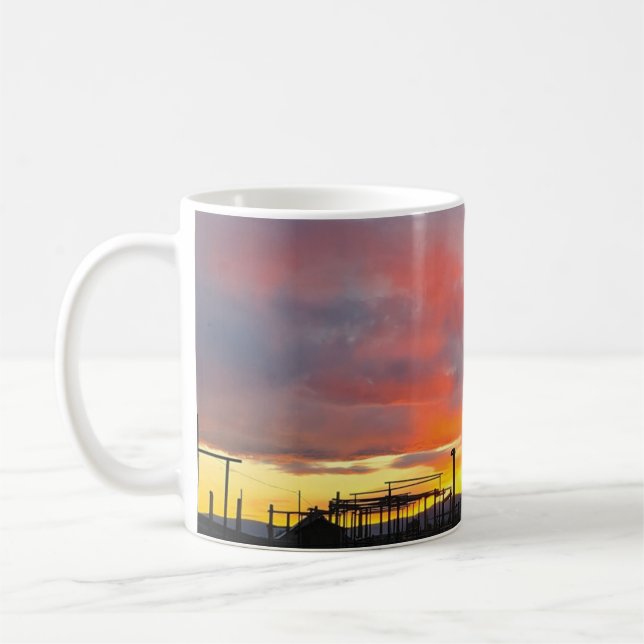 Corral at Sunset Mug (Left)