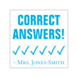 [ Thumbnail: "Correct Answers!" Marking Rubber Stamp ]