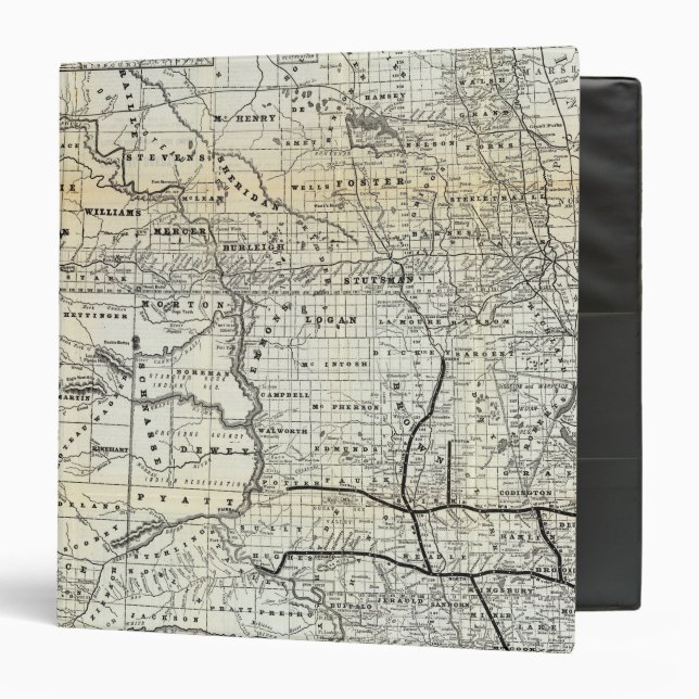Correct map of Dakota Binder (Front/Inside)