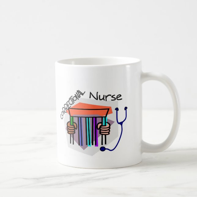 Correctional (Jail Prison) Nurse Coffee Mug (Right)