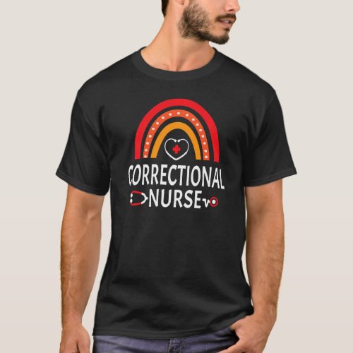 Correctional Nurse Inmate Care Rn Lpn Prison Nursi T_Shirt
