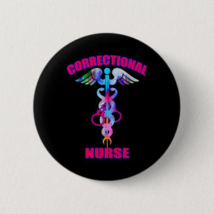 Correctional Nurse Jails Prisons Inmate Care Rn Lp Button