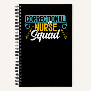 Correctional Nurse Life Jail Prison Corrections Nu Notebook