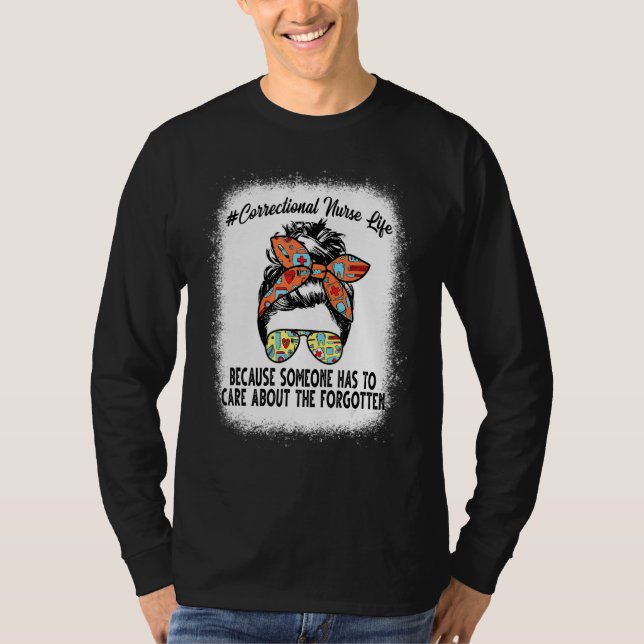 Correctional Nurse Prison RN T-Shirt (Front)