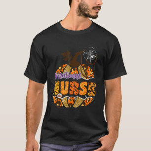 Correctional Nurse Stethoscope Halloween Pumpkin L T-Shirt