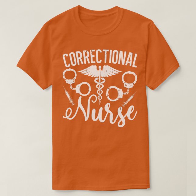 Correctional Nurse T-Shirt (Design Front)