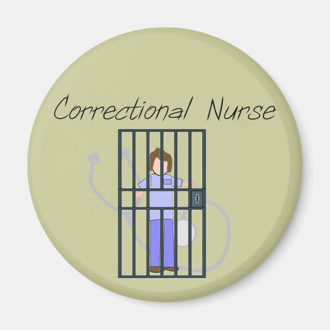 Correctional Nurse T-Shirts & Gifts Magnet (Front)