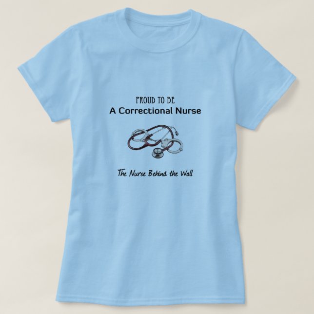 Correctional Nurse Tee (Design Front)