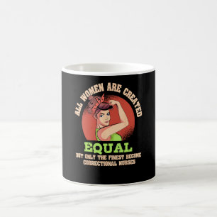 Correctional Nurse Women RN Correction Forensic Nu Coffee Mug