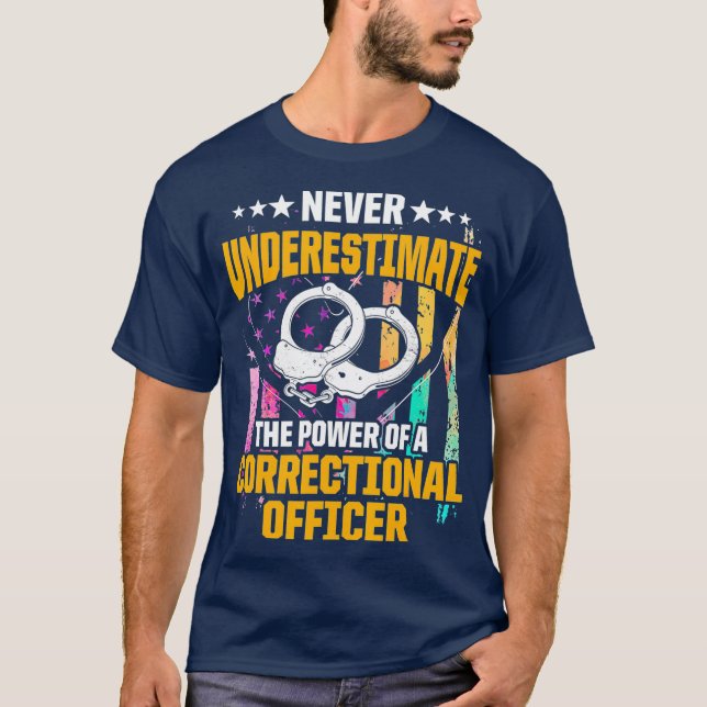 Correctional Officer Capable Corrections CO _41 T-Shirt (Front)