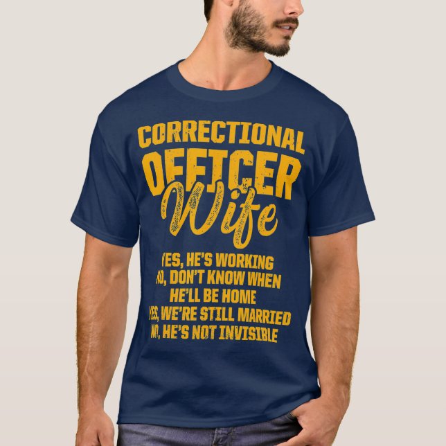 Correctional Officer Corrections CO _23 T-Shirt (Front)
