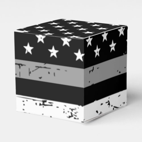 Correctional Officer Graduation Thin Gray Line Favor Boxes