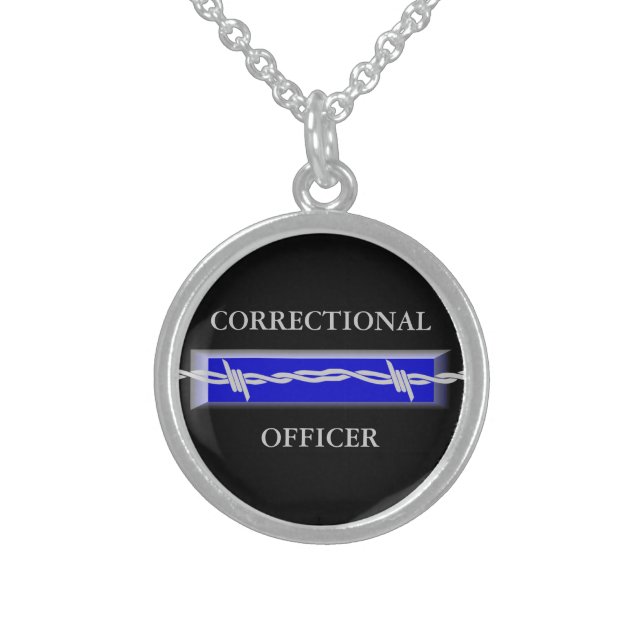 Correctional Officer Law Enforcement Necklace (Front)