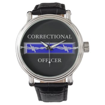 Correctional Officer Logo Watch by Baysideimages at Zazzle