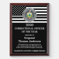 Correctional Officer Of The Year Department Logo