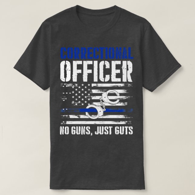 Correctional Officer state servant executive gift T-Shirt (Design Front)