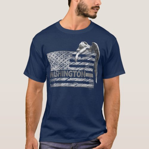 Correctional Officer  Washington Angel Weeping T_Shirt