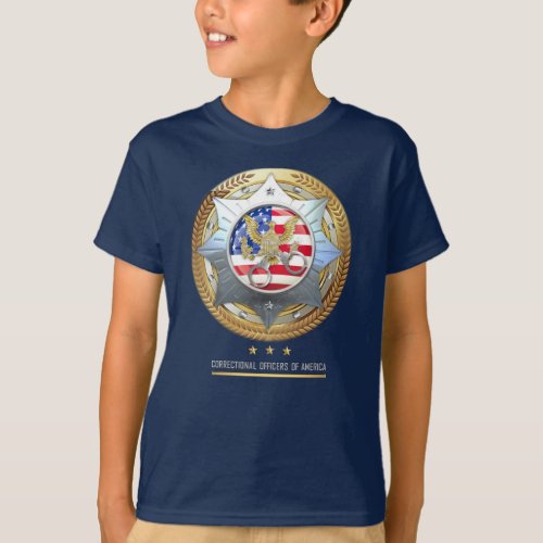 Correctional Officers of America Kids T_Shirt T_Shirt