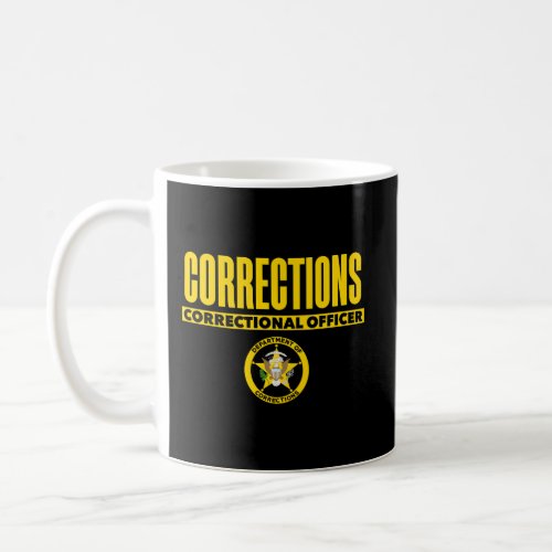 Correctional Prison Officer Thin Gray Line Flag Ho Coffee Mug