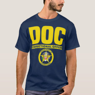 Correctional Prison Officer Thin Gray Line Flag T-Shirt