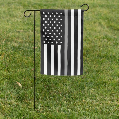 Correctional Thin Gray Line American Garden Flag