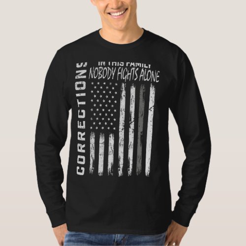 Corrections Correctional Officer  Thin Gray Line F T_Shirt