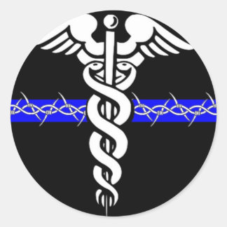 Corrections Nurse Classic Round Sticker