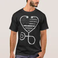 Nurse on sale flag shirt