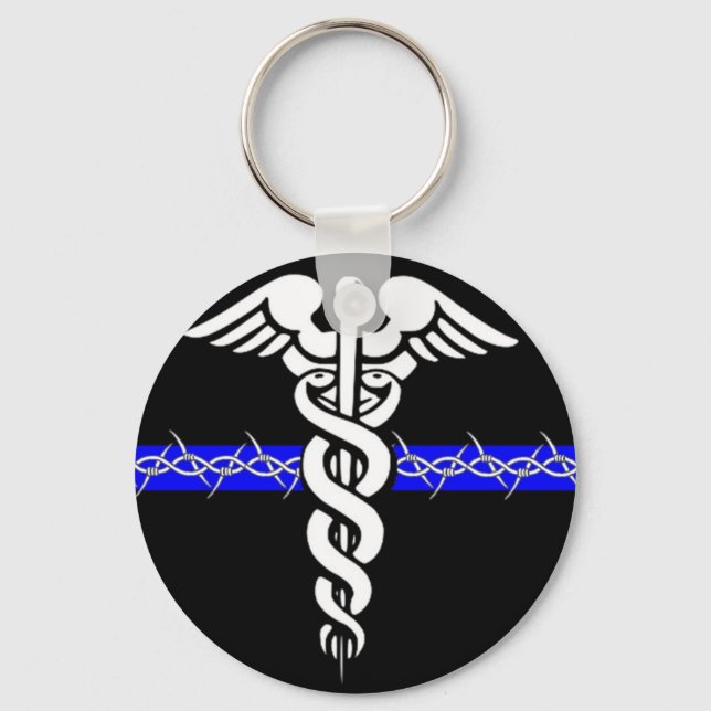 Corrections Nurse Keychain (Front)