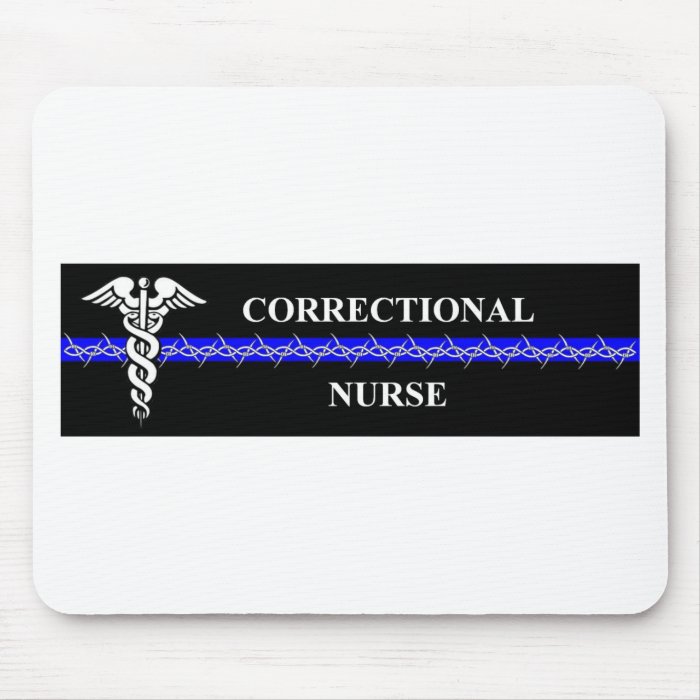 Corrections Nursing  rectangle Mouse Pad