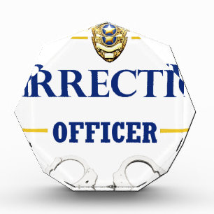 Corrections Officer 3 Acrylic Award