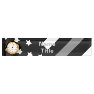 Corrections Officer Desk Nameplate