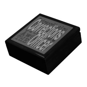 Corrections Officer Extraordinaire Gift Box