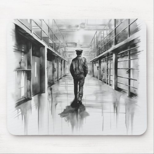 Corrections Officer Prison Guard Mousepad 2_6