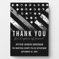 Corrections Officer Retirement Thin Silver Line