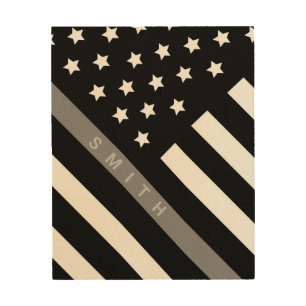 Corrections Officer Wood Wall Art