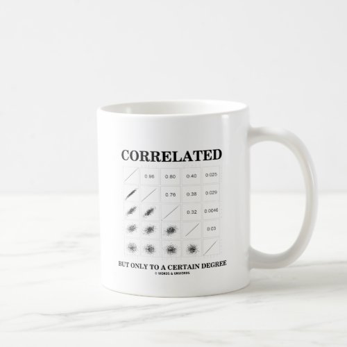 Correlated But Only To A Certain Degree Stats Coffee Mug