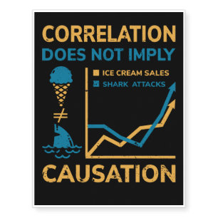 Correlation Does Not Equal Causation Temporary Tattoos