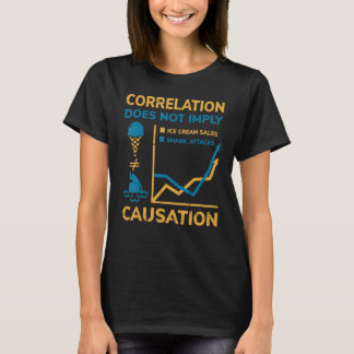Correlation Does Not Imply Causation T-Shirt