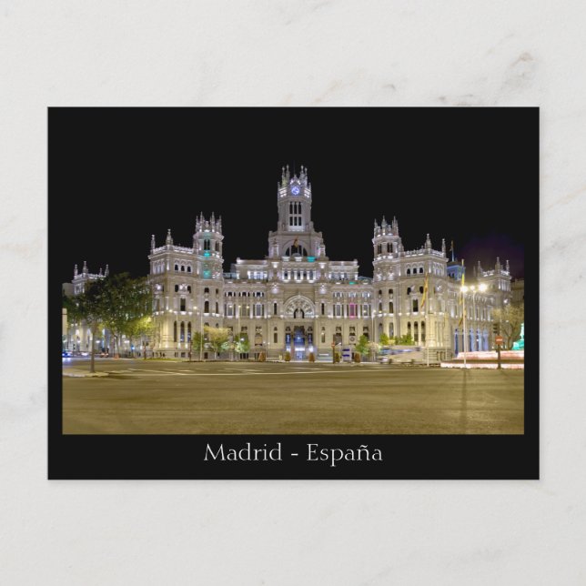 Correo de Madrid, España Postcard (Front)