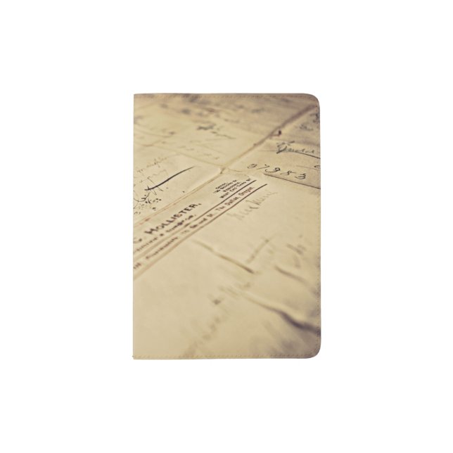 Correspondence Passport Holder (Front)