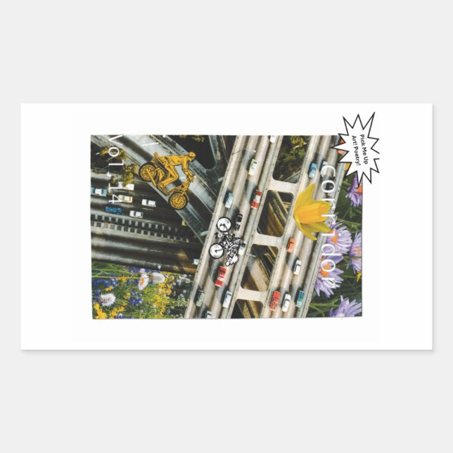 Corridor Cover vol. 14 Rectangular Sticker (Front)