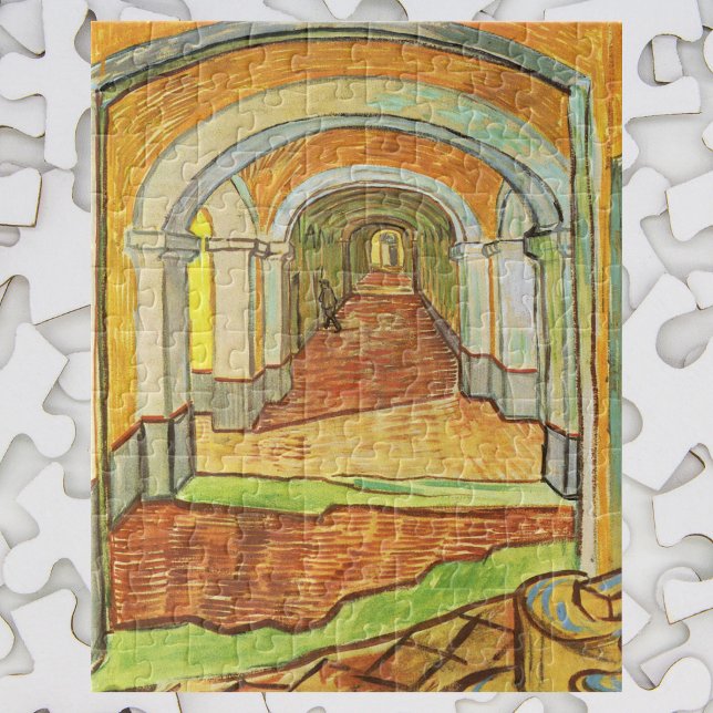 Corridor of Saint Paul Asylum by Vincent van Gogh Jigsaw Puzzle (Creator Uploaded)
