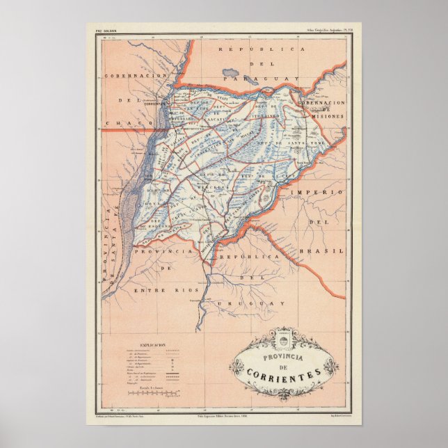 Corrientes, Argentina Poster (Front)