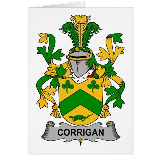 Corrigan Family Crest Cards (Front)