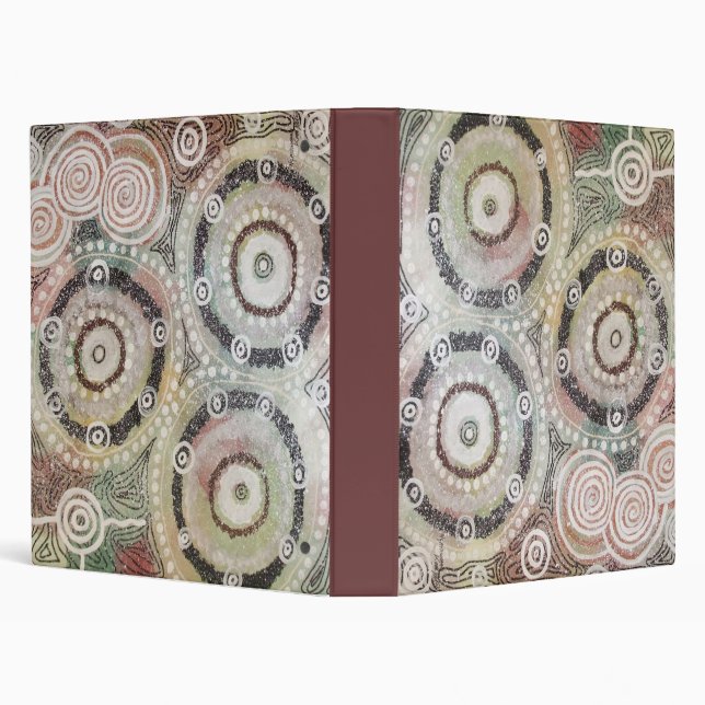 Corroboree Binder/Folder 3 Ring Binder (Background)