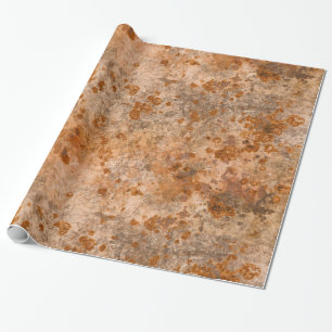 Corroded Metal Wrapping Paper