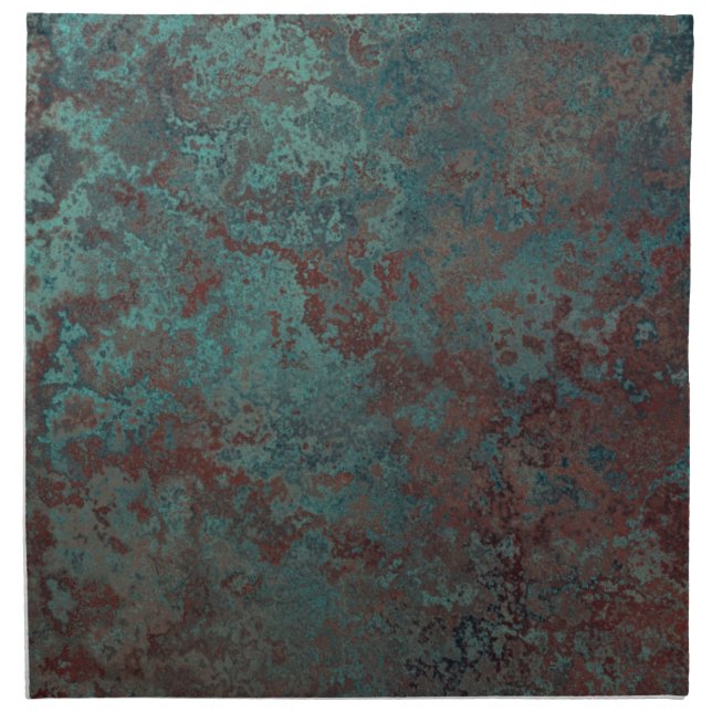 Corrosion "Copper" print cloth napkin set (Front)