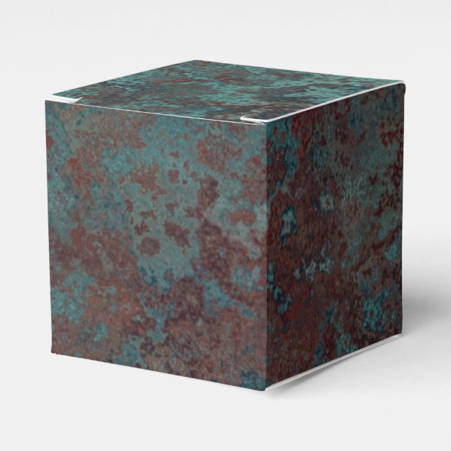 Corrosion "Copper" print favor box (Front Side)