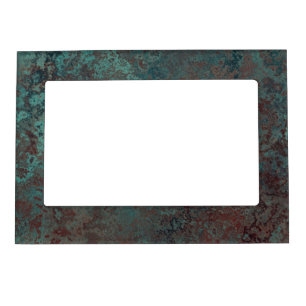Corrosion "Copper" print magnetic frame